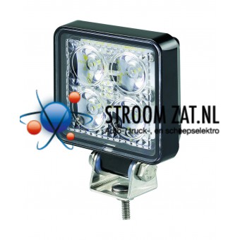 Led Werklamp vierkant 73 660 lumen 4 leds spotlicht 12/24V